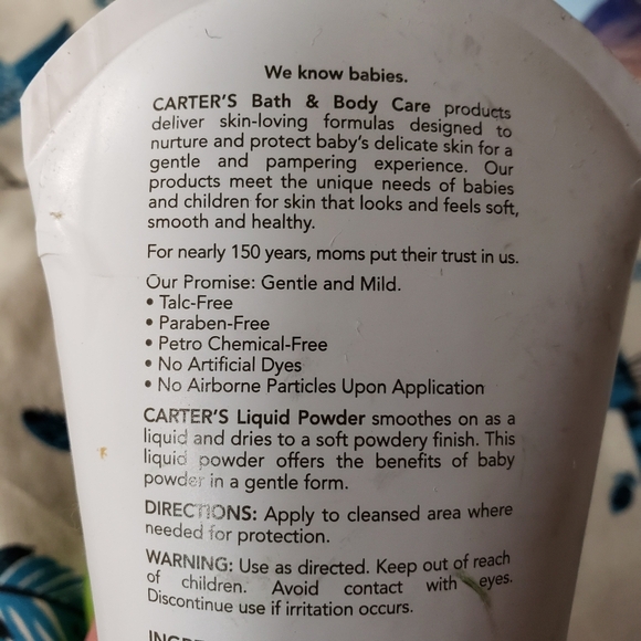 Carter's liquid powder - Picture 5 of 5